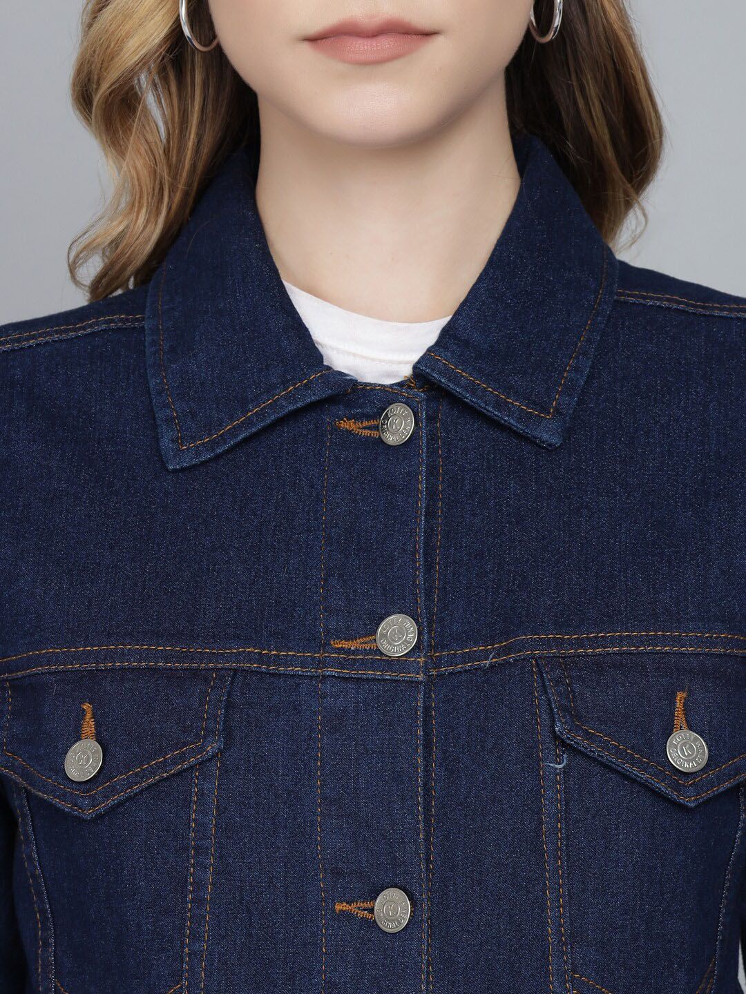 Kotty Women Blue Lightweight Denim Jacket