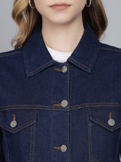 Kotty Women Blue Lightweight Denim Jacket