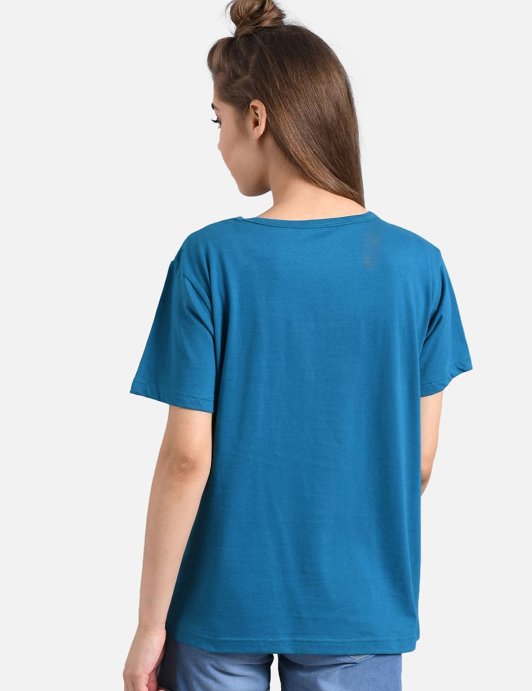 Kotty Women Pack of 2 Colourblocked T-shirt