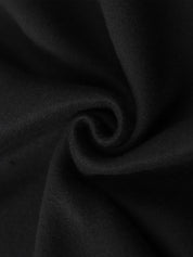 Kotty Typography Printed Round Neck Fleece Pullover Sweatshirt