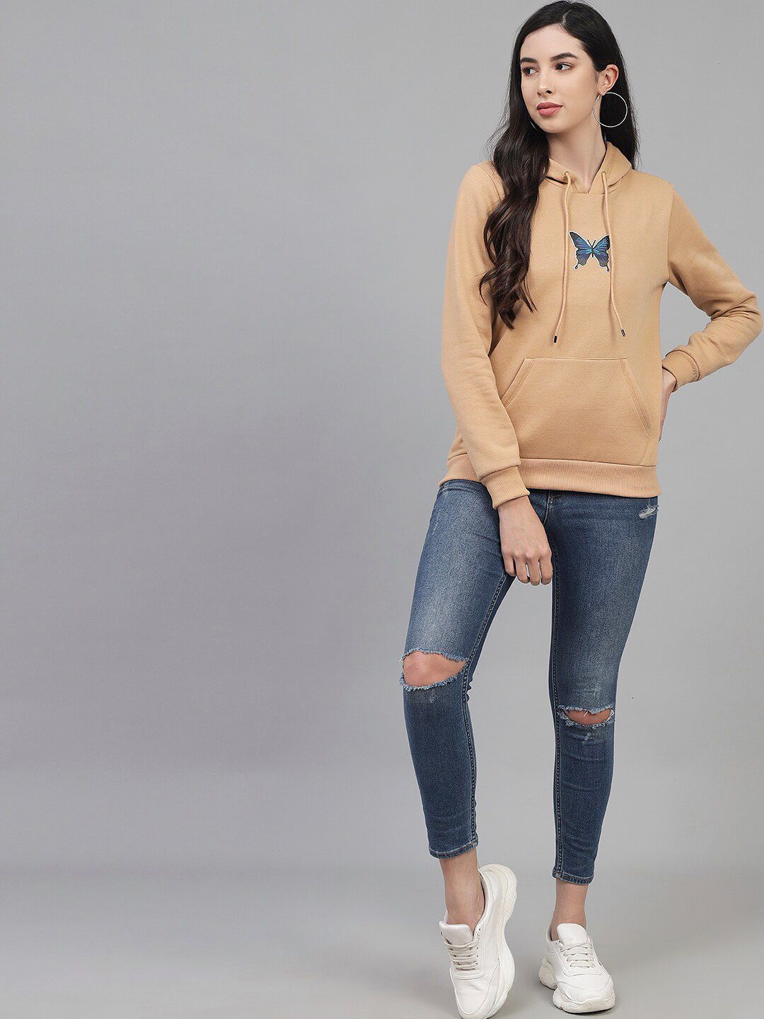 Kotty Fleece Hooded Sweatshirt