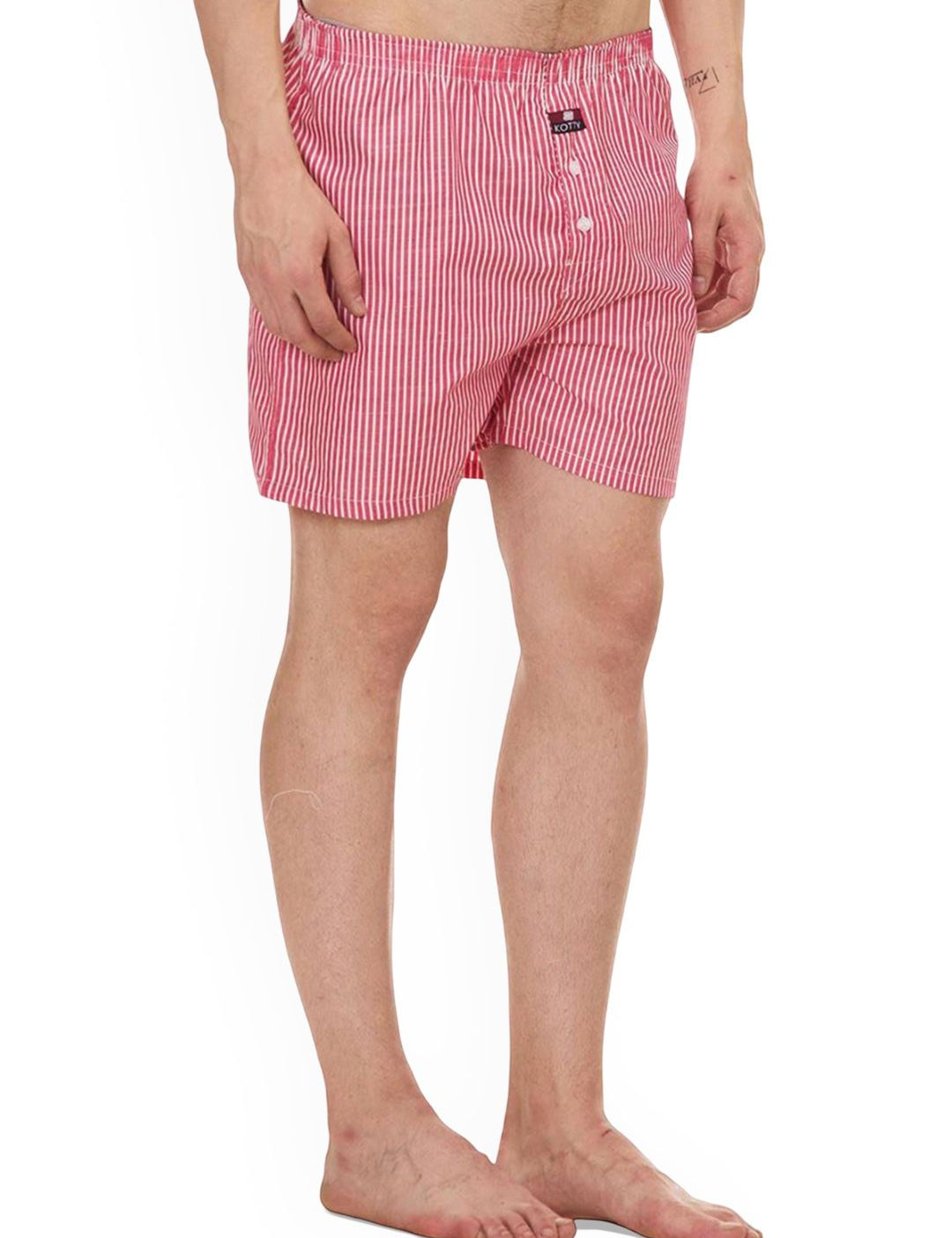 Kotty Striped Mid-Rise Boxer KTTNEWBOXER06S
