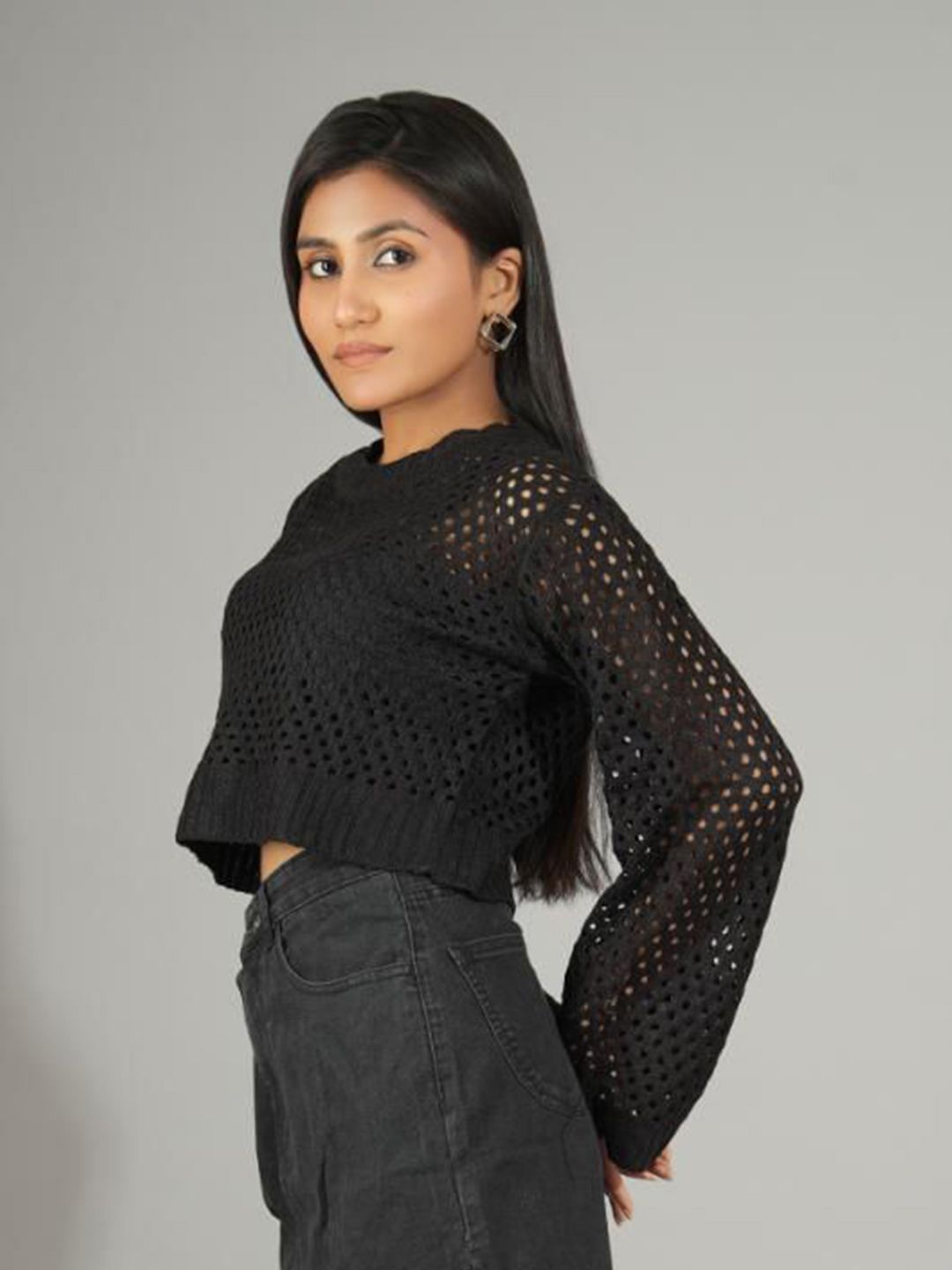 Kotty Women Crop Pullover