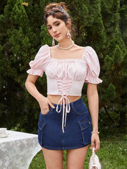 Kotty Pencil Above Knee Skirt