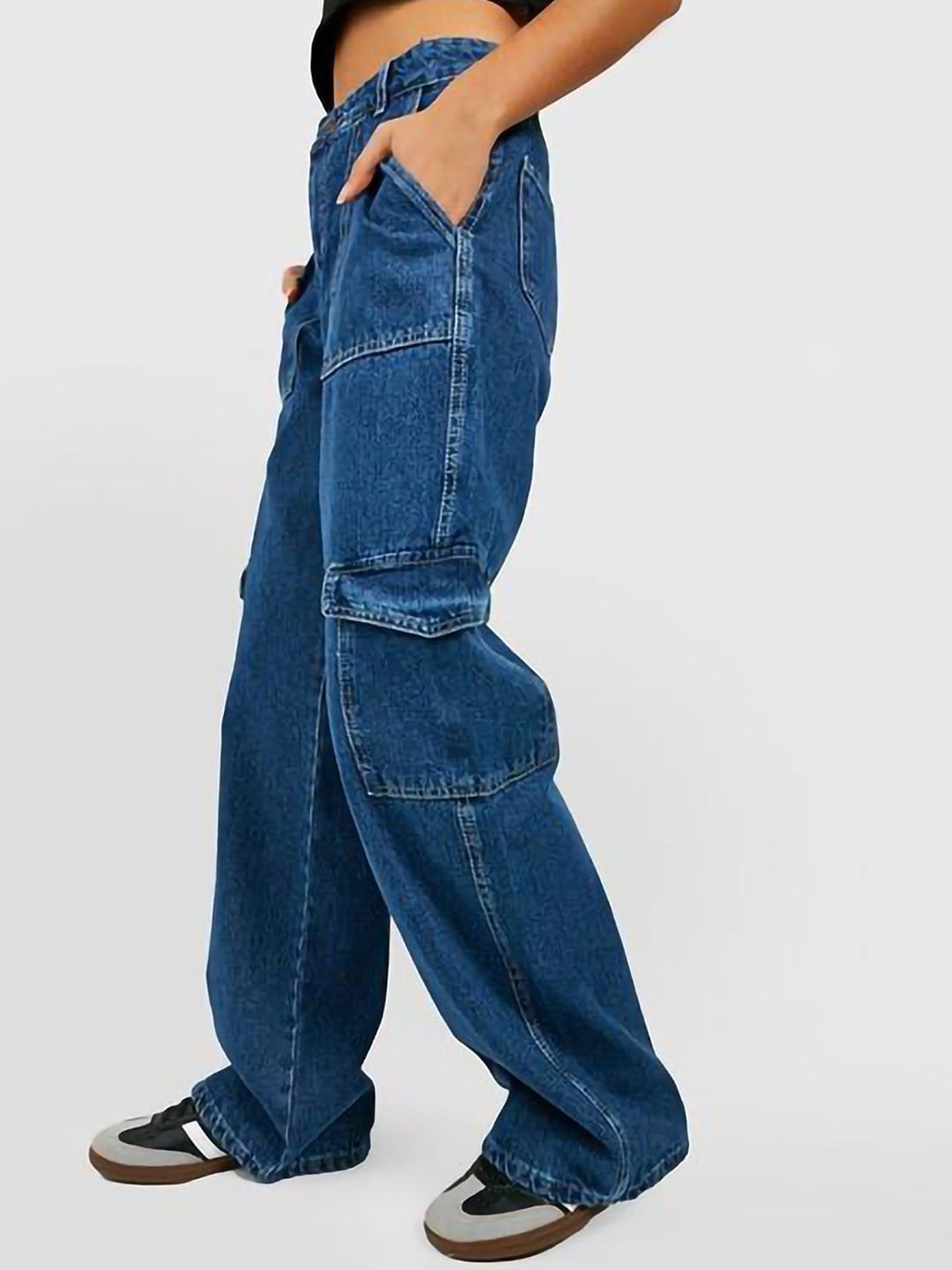 Kotty Women Jean Straight Fit High-Rise Stretchable Jeans