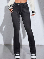 Kotty Women Jean Bootcut High-Rise Stretchable Jeans