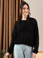 Kotty Women Round Neck Sweater Vest