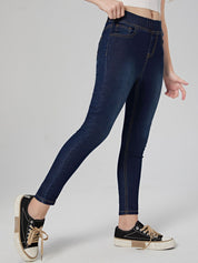 Kotty Girls Low Distress Stretchable Jeans