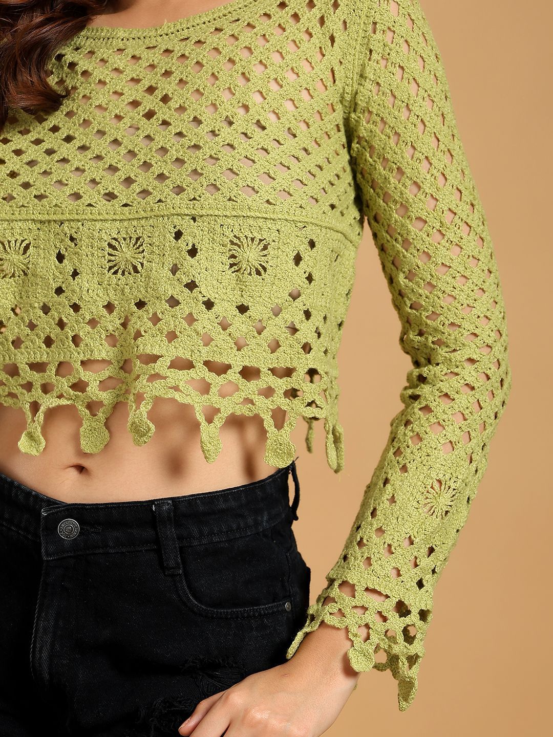 Kotty Embellished Cotton Top