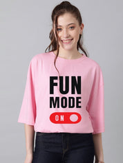 Kotty Women Typography Printed T-shirt