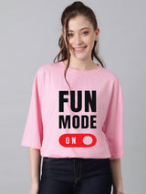 Kotty Women Typography Printed T-shirt
