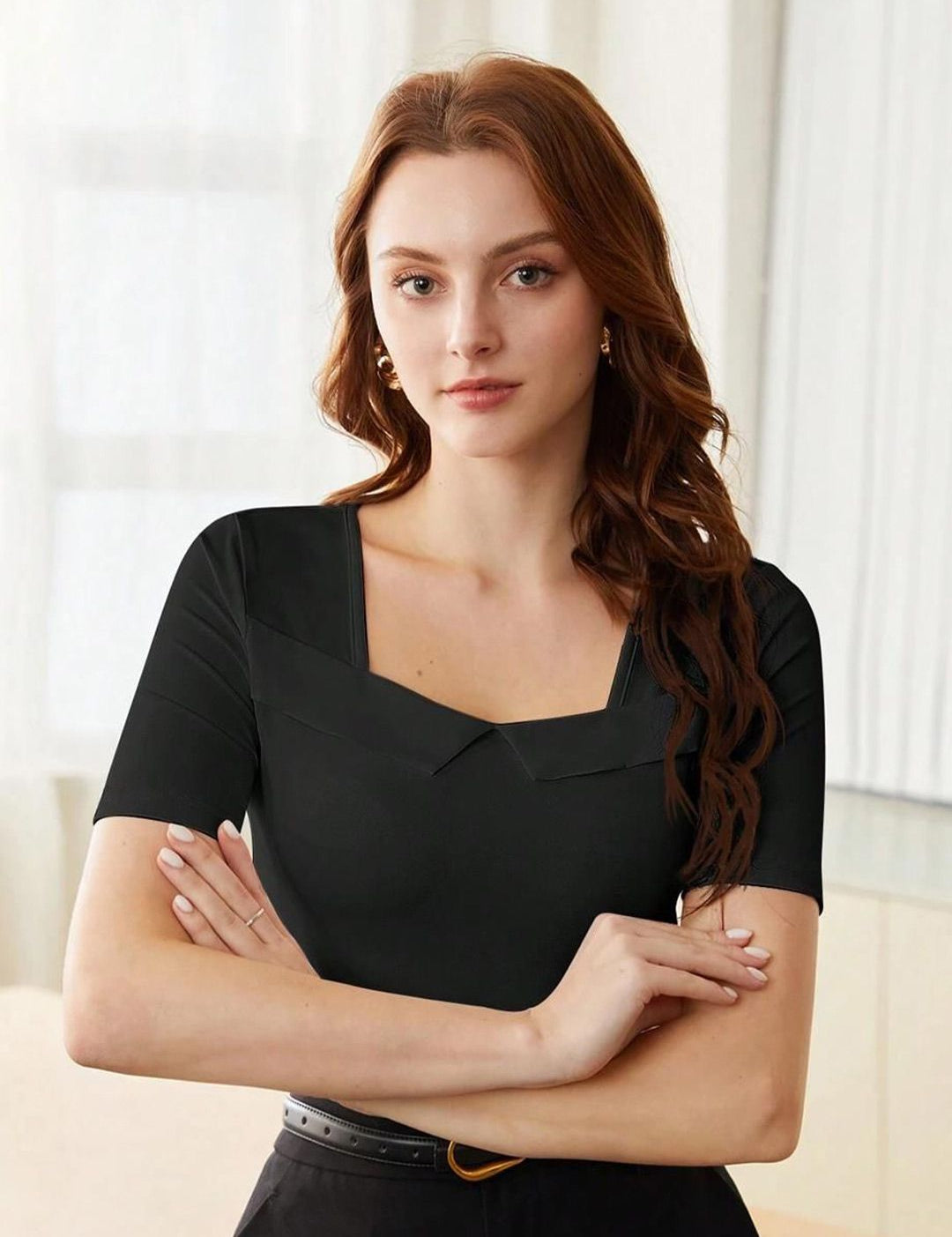 Kotty Sweetheart Neck Top