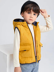 Kotty Boys Outdoor Hooded Padded Jacket