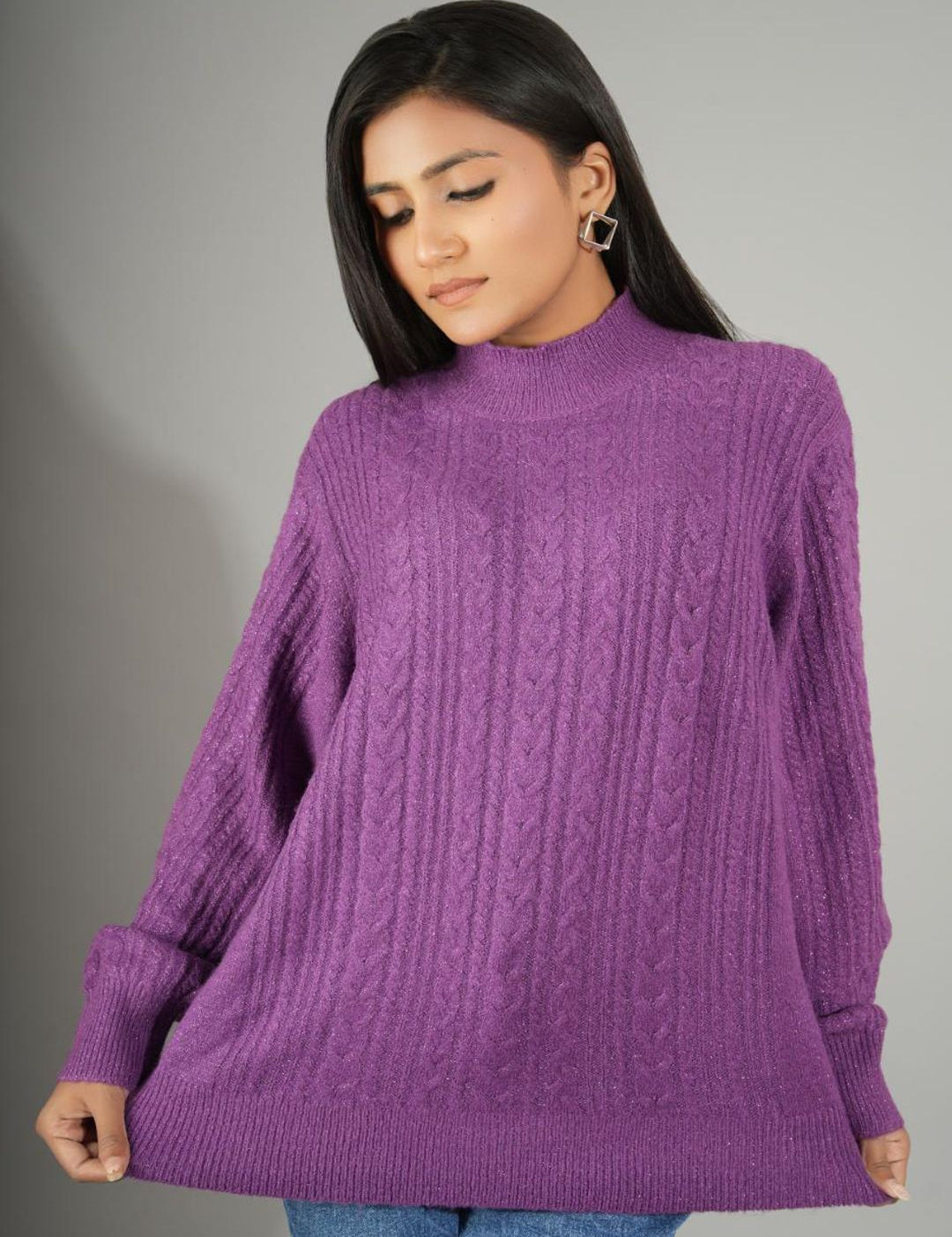Kotty Women Cable Knit Pullover