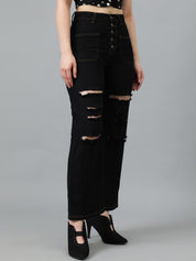 Kotty Women Jean Highly Distressed Stretchable Jeans