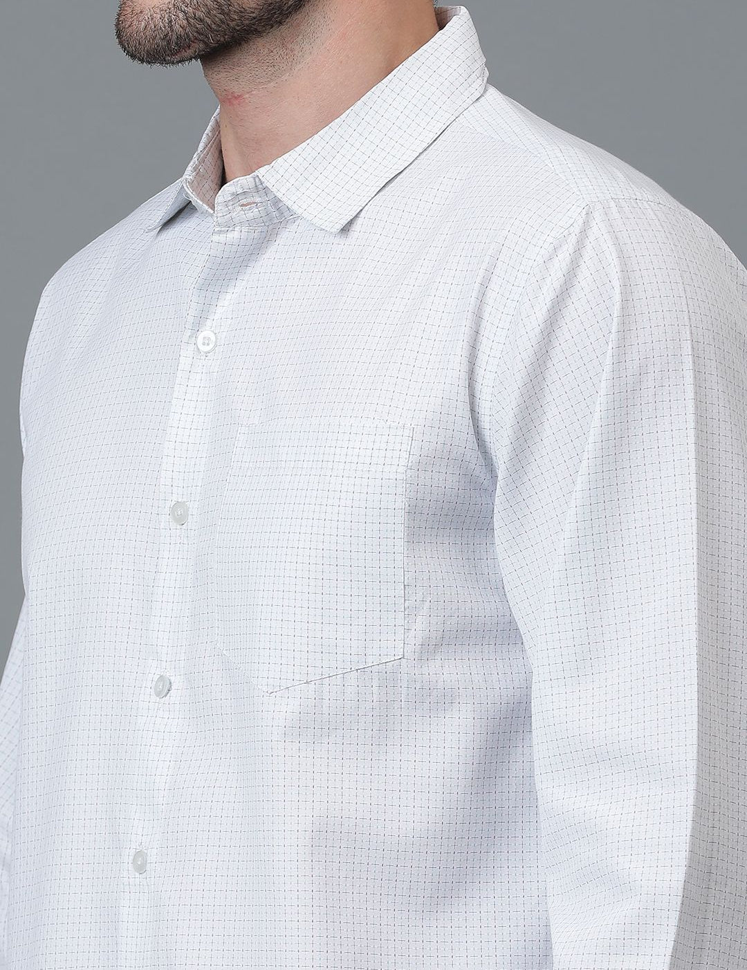 Kotty New Checked Spread Collar Casual Shirt