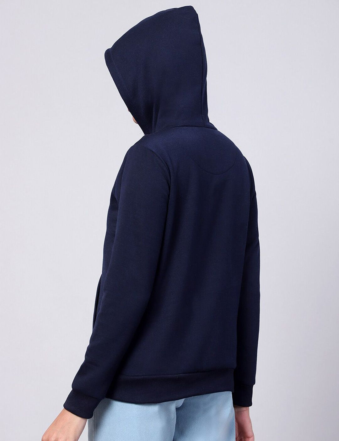 Kotty Printed Hooded Fleece Sweatshirt