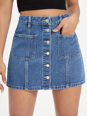 Kotty A-Line Mini Skirt