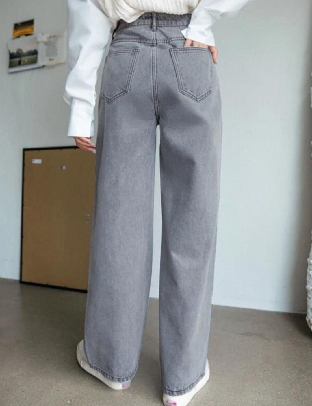 Kotty Women High-Rise Clean Look Cotton Stretchable Jeans