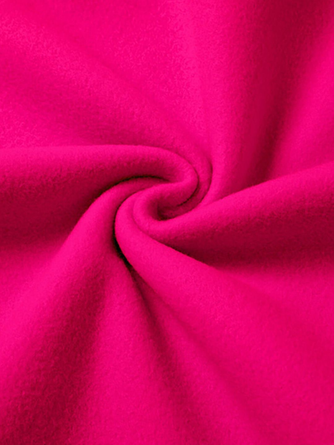 Kotty Pink Round Neck Fleece Sweatshirt