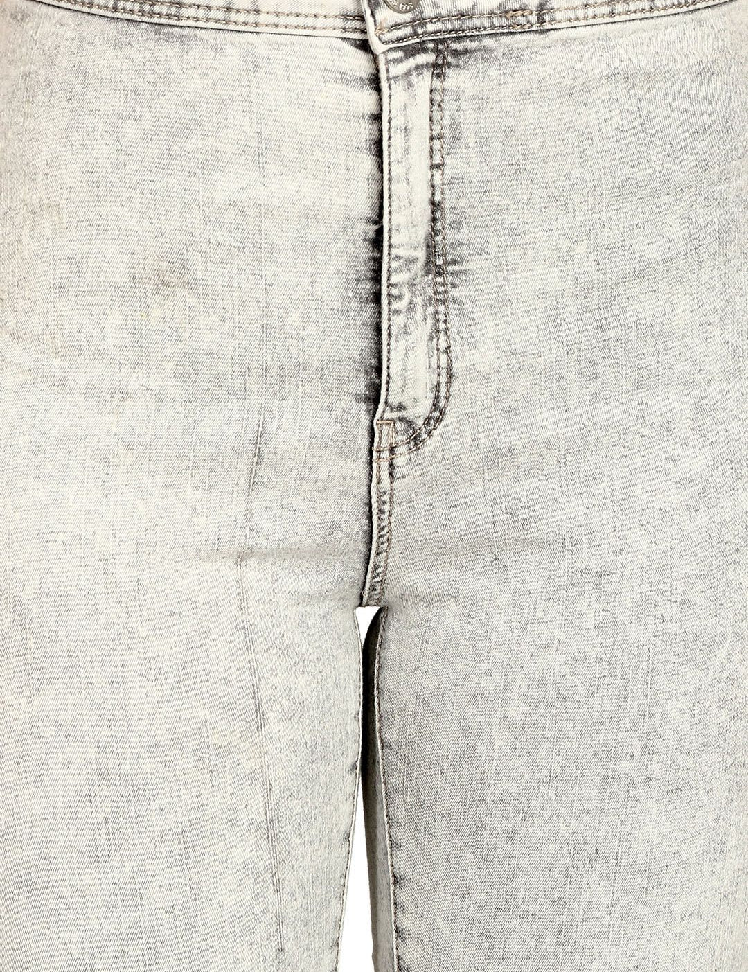 Kotty Women Grey Skinny Fit High-Rise Clean Look Jeans