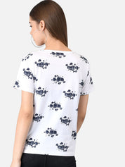 Kotty Women Pack Of 2 Printed Round Neck T-shirts