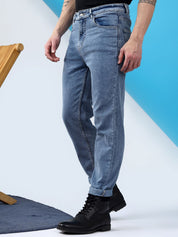 Kotty Men Blue Slim Fit Low-Rise Stretchable Jeans