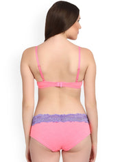 Kotty Women Pink Lingerie Set KTTIW125