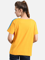 Kotty Women Pack of 2 Colourblocked Round Neck T-shirt