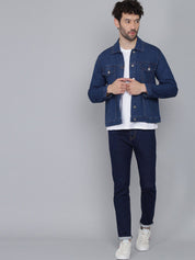 Kotty Men Blue Lightweight Denim Jacket