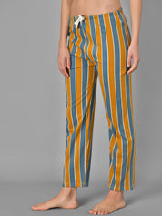 Kotty Striped Cotton Lounge Pants