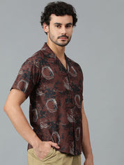 Kotty Men Abstract Printed Casual Shirt
