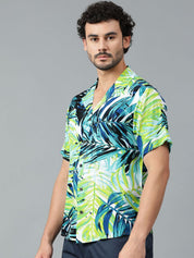 Kotty Men Tropical Printed Casual Shirt