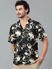 Kotty Men Floral Printed Casual Shirt