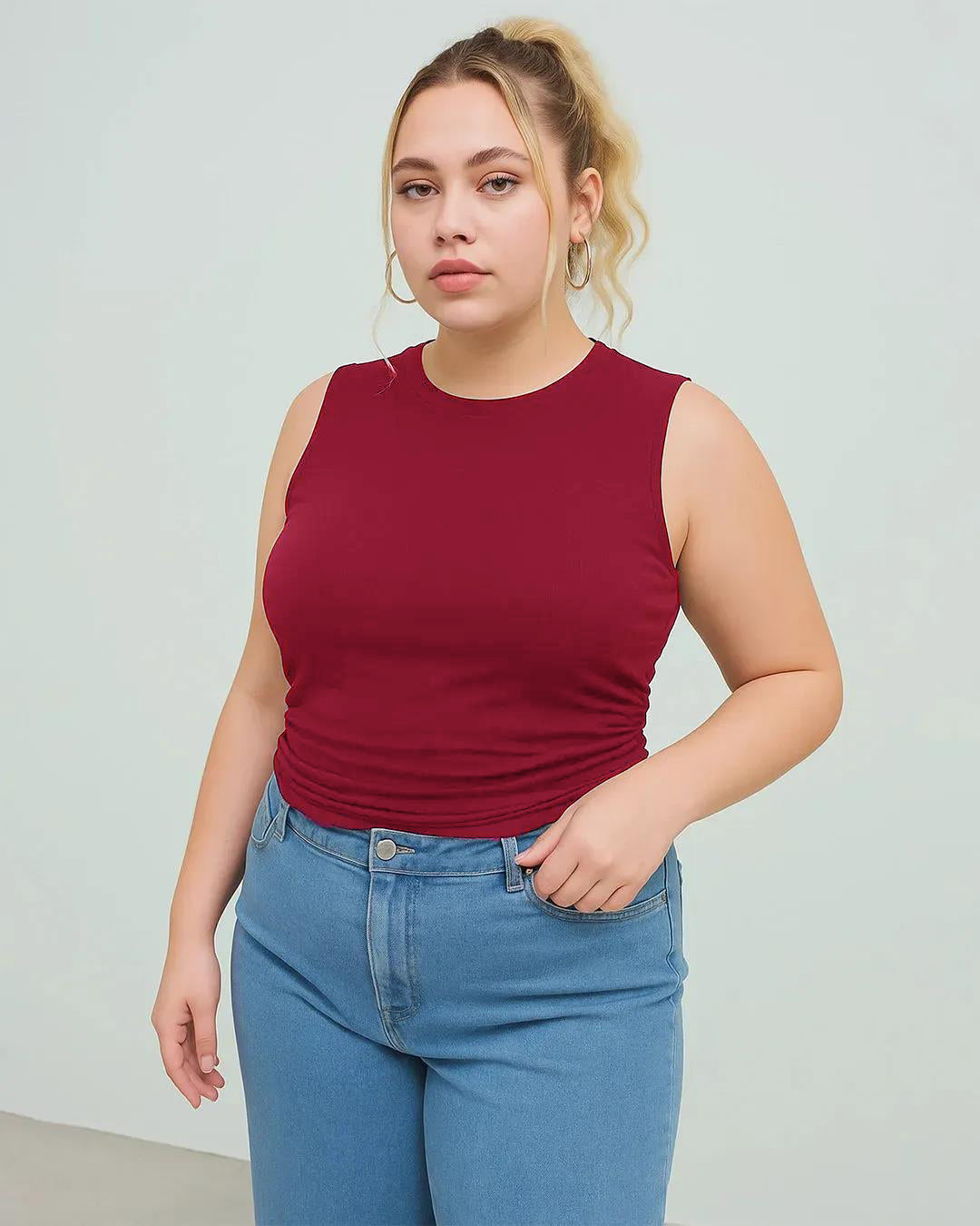 plus size stylish women’s tops