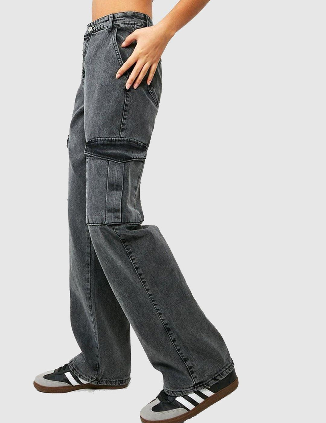 Kotty Women Jean High-Rise Clean Look Stretchable Cotton Jeans