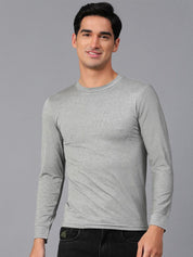 Kotty Men Solid Round Neck T-shirt
