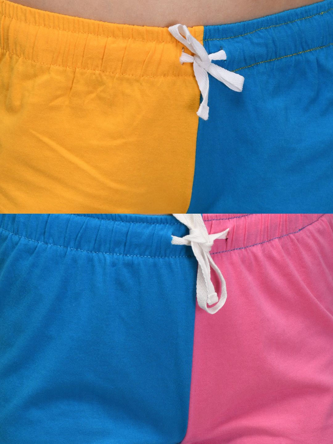 Kotty Women Pack of 2 Colourblocked Hot Pants