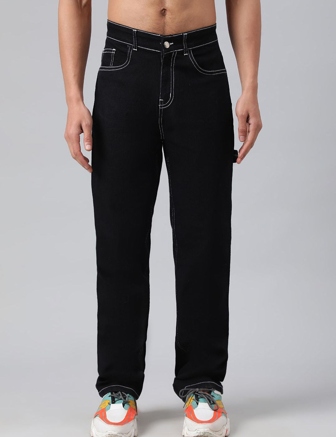 Kotty Men Slash Knee Stretchable Jeans