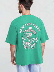 Kotty Raw Edge Oversized T-shirt