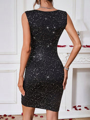 Kotty Sequin Embellished Bodycon Dress