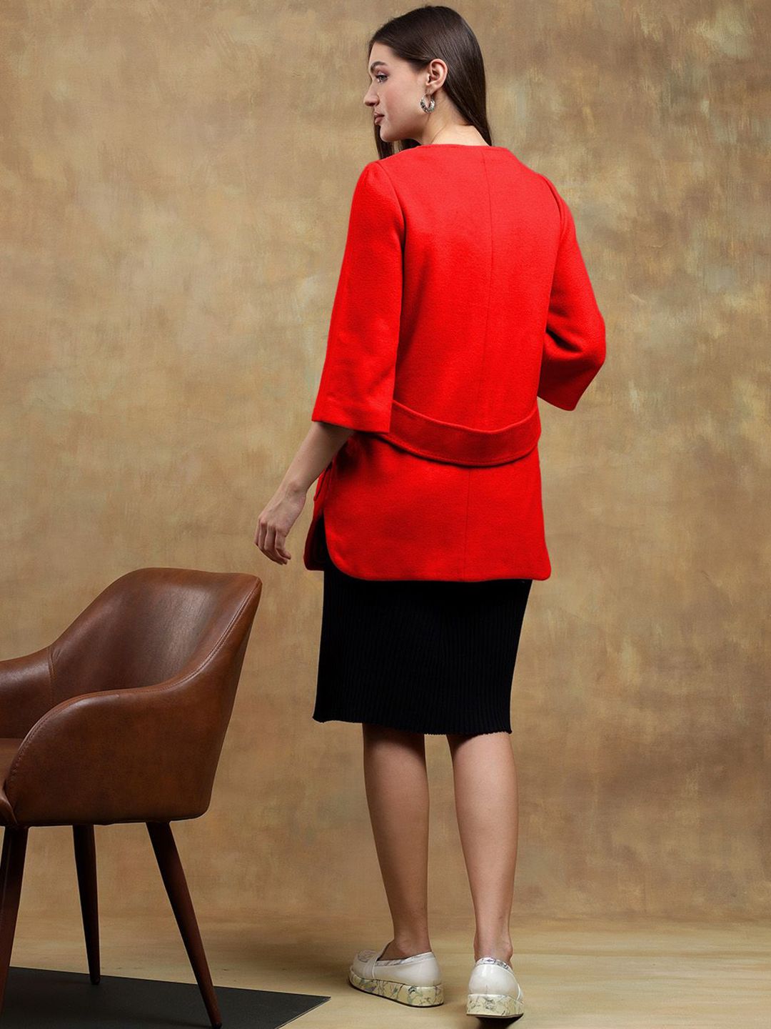 Kotty Women Long Sleeves Regular Fit Overcoat