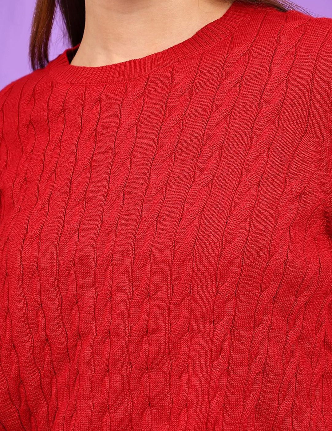 Kotty Women Cable Knit Pullover