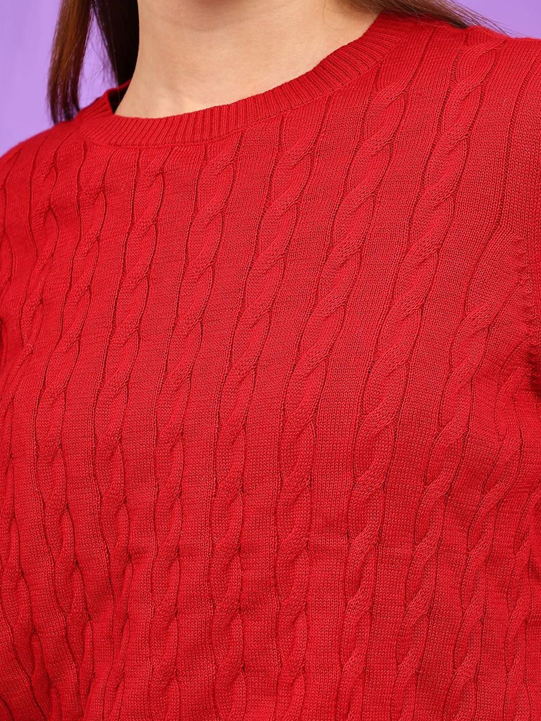 Kotty Women Cable Knit Pullover