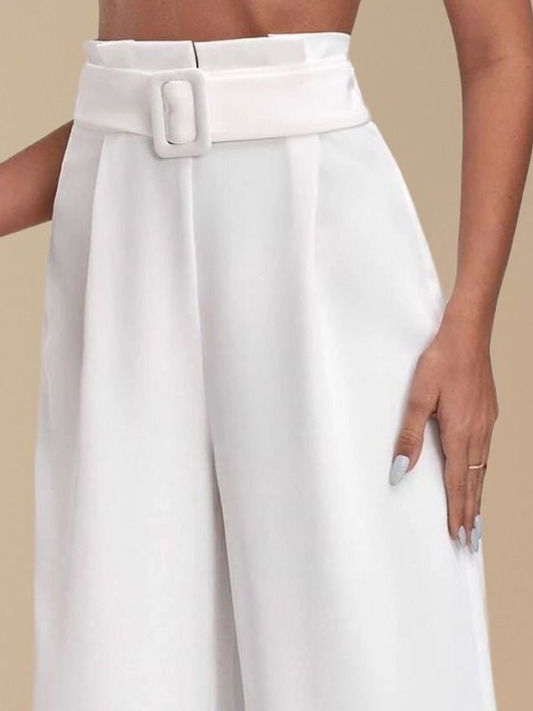 Kotty Women Straight Fit High-Rise Trousers