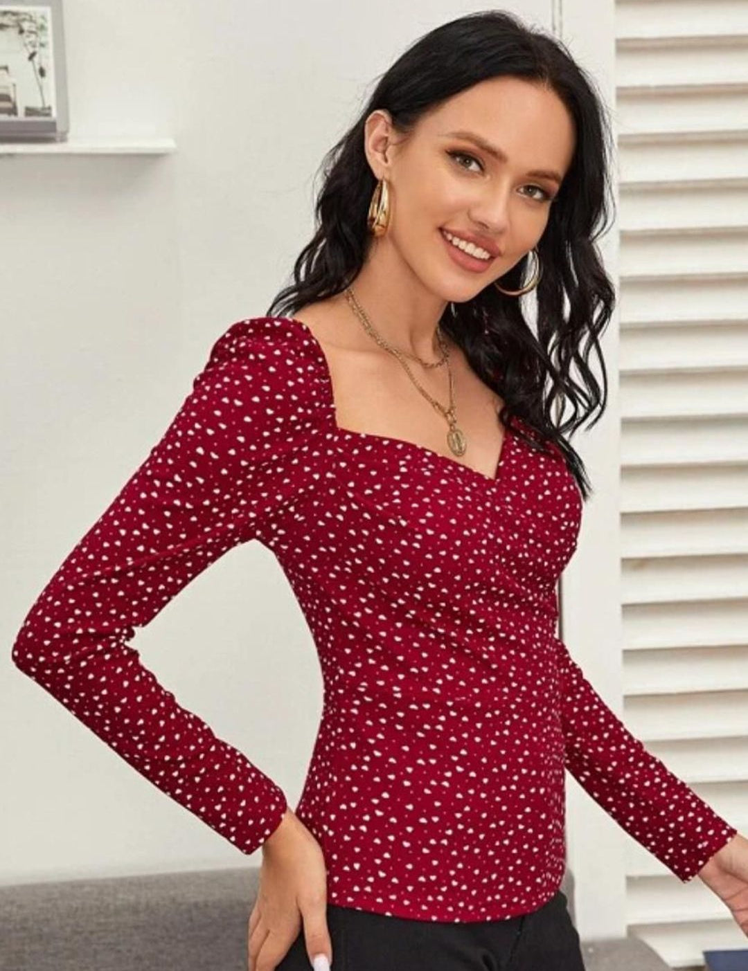 Kotty Women Graphic Printed Wrap Top