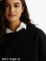 Kotty Women Typography Printed Full Sleeve Sweatshirt