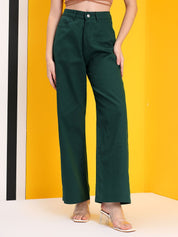 Kotty Women Jean Straight Fit High-Rise Stretchable Jeans