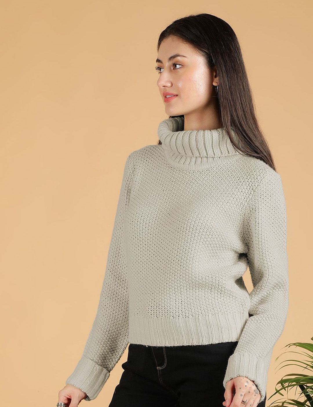 Kotty Women Turtle Neck Sweaters
