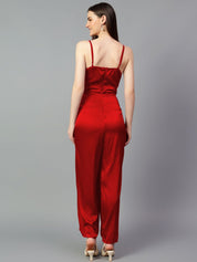 Kotty Cowl Neck Basic Jumpsuit